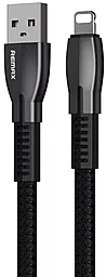 Кабель Remax RC-159i Gonro Series USB-A - Lightning 12w 2.4a 1м cable Black - фото Кабель Remax RC-159i Gonro Series USB-A - Lightning 12w 2.4a 1м cable Black
