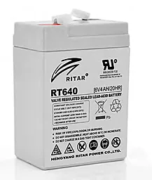 Аккумуляторная батарея Ritar 6V 4Ah (RT640)