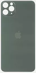 Задняя крышка корпуса Apple iPhone 11 Pro Max (small hole) Midnight Green - фото Задняя крышка корпуса Apple iPhone 11 Pro Max (small hole) Midnight Green