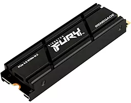 Накопичувач SSD Kingston Fury Renegade 2 TB with Heatsink (SFYRDK/2000G) - мініатюра 2