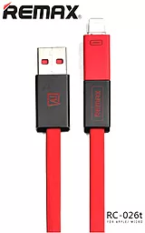 USB Кабель Remax Shadow Magnet 2-in-1 USB Lightning/micro USB Cable Red (RC-026t)