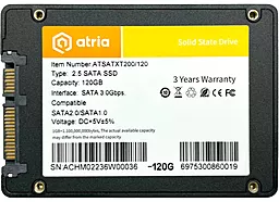 Накопичувач SSD ATRIA XT200 120GB 2.5" SATA (ATSATXT200/120)
