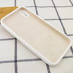 Чехол Silicone Case Full Camera Square для Apple iPhone X, iPhone XS White - миниатюра 2 Чехол Silicone Case Full Camera Square для Apple iPhone X, iPhone XS White - миниатюра 2