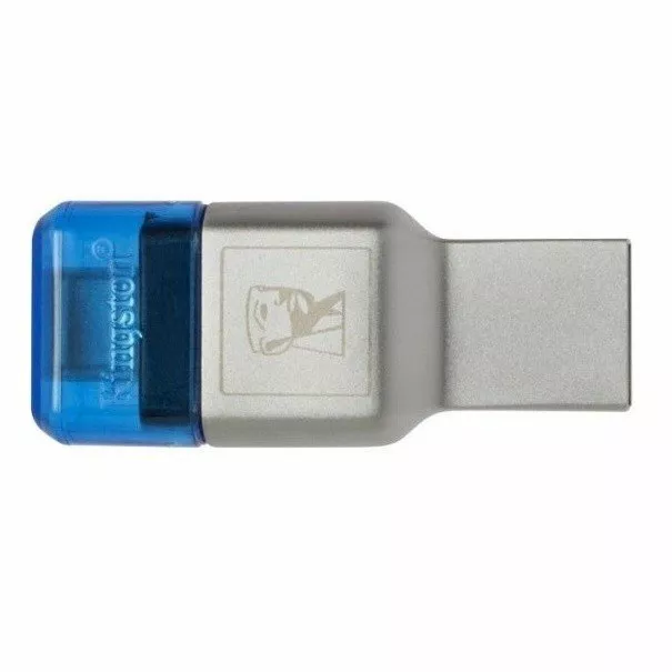 Кардридер Kingston MobileLite Duo 3C USB 3.1 Type-A and Type-C microSD (FCR-ML3C) - фото 1