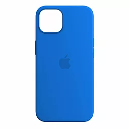 {"ru": "Чехол", "uk": "Чохол"} Silicone Case Full для Apple iPhone 15 Pro Max Capri Blue