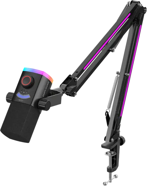 Мікрофон Fifine AM8PROT USB/XLR  Black - фото 3