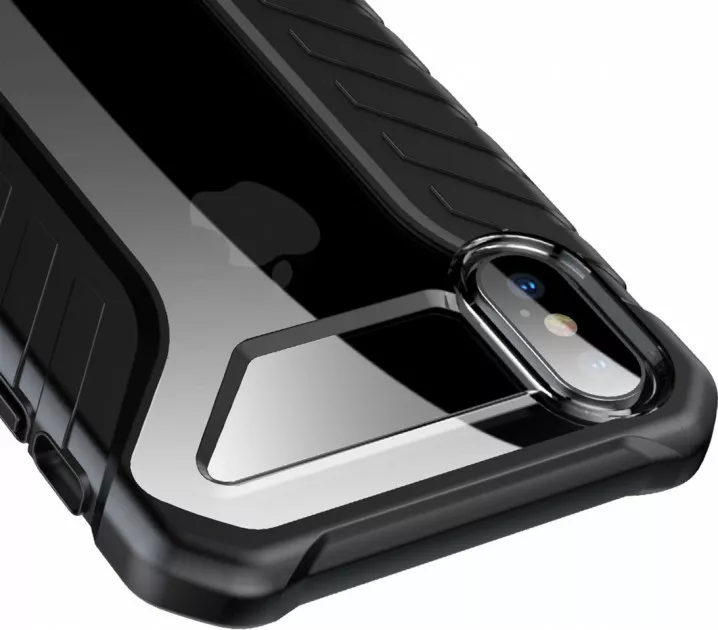 Чехол Baseus Michelin Apple iPhone XS Max Black (WIAPIPH65-MK01) - фото 6