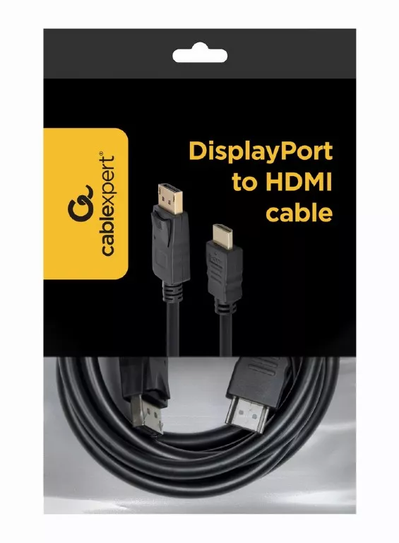 Видеокабель DisplayPort > HDMI 1M (CC-DP-HDMI-1M) Cablexpert - фото 5