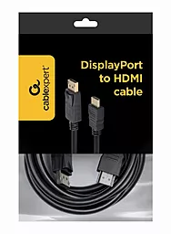 Видеокабель DisplayPort > HDMI 1M (CC-DP-HDMI-1M) Cablexpert - миниатюра 5