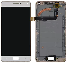 Дисплей Lenovo Vibe P1 Turbo, Vibe P1 Pro, Vibe P1 (P1a42, P1c72) с тачскрином и рамкой, оригинал, White - фото Дисплей Lenovo Vibe P1 Turbo, Vibe P1 Pro, Vibe P1 (P1a42, P1c72) с тачскрином и рамкой, оригинал, White
