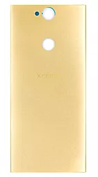 Задняя крышка корпуса Sony Xperia XA2 H4113 Gold - фото Задняя крышка корпуса Sony Xperia XA2 H4113 Gold