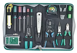 Набор инструментов для телекоммуникационных сетей Pro'sKit PK-4013 - фото Набор инструментов для телекоммуникационных сетей Pro'sKit PK-4013