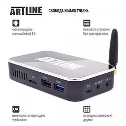 Смарт приставка Artline TvBox KMX3 - миниатюра 4 Смарт приставка Artline TvBox KMX3 - миниатюра 4
