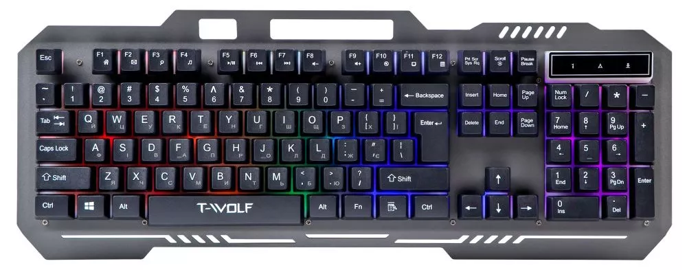 Клавиатура TWolf T16 Black - фото 1