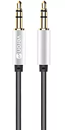 Аудио кабель Veron AUX40 AUX mini Jack 3.5mm M/M cable 1 м black - фото Аудио кабель Veron AUX40 AUX mini Jack 3.5mm M/M cable 1 м black