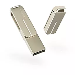 Флешка Exceleram 16GB U3 Series USB 3.1 Gen 1 (EXP2U3U3S16) Silver