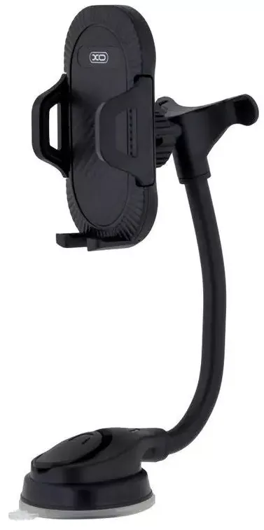 Держатель XO C85 Long Neck Suction Cup Black - фото 2