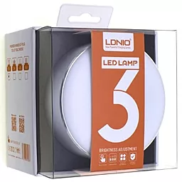 Сетевое зарядное устройство LDNio A2208 2USB 2.4A Charger + LED Light Touch Lamp Silver - миниатюра 8