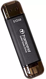 Накопичувач SSD Transcend ESD310C 512GB USB3.2 Gen2 (TS512GESD310C) - мініатюра 3