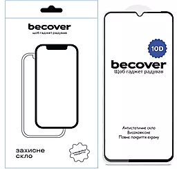 Защитное стекло BeCover 10D для Xiaomi Redmi 14C 4G, Poco C75, Redmi A5 4g Black (712720) - фото Защитное стекло BeCover 10D для Xiaomi Redmi 14C 4G, Poco C75, Redmi A5 4g Black (712720)