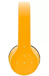 Наушники Gemix BH-07 Yellow - миниатюра 3 Наушники Gemix BH-07 Yellow - миниатюра 3