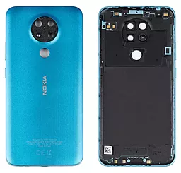 Задняя крышка корпуса Nokia 3.4 со стеклом камеры Original Fjord - фото Задняя крышка корпуса Nokia 3.4 со стеклом камеры Original Fjord