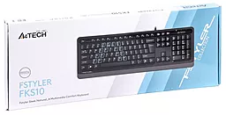 Клавиатура A4Tech FKS10 Grey - миниатюра 4 Клавиатура A4Tech FKS10 Grey - миниатюра 4