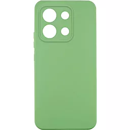 Чехол Lakshmi Silicone Cover Full Camera для Xiaomi Redmi Note 13 Pro 4G, Poco M6 Pro 4G Pistachio
