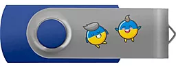 Флешка GooDRam 128 GB UTS2 Ukraine USB 2.0 Process Blue (UTS2-1280B0R11-UA) - фото Флешка GooDRam 128 GB UTS2 Ukraine USB 2.0 Process Blue (UTS2-1280B0R11-UA)