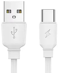 USB Кабель Jellico B15 15W 3.1A USB Type-C Cable White