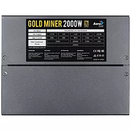 Блок питания Aerocool 2000W Gold Miner (ACPG-GM2KFEY.11) - миниатюра 5
