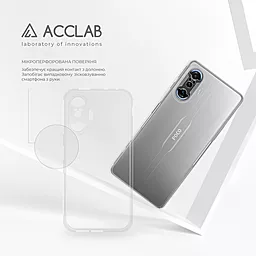 Чехол ACCLAB Anti Dust для Xiaomi Poco F3 GT Transparent - миниатюра 5