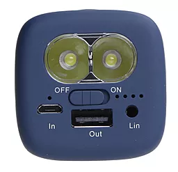 Колонки акустические Puridea i2SE Bluetooth Speaker Blue - миниатюра 4