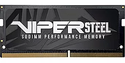 Оперативна пам'ять для ноутбука Patriot DDR4 Viper Steel 32GB 3000MHz (PVS432G300C8S)