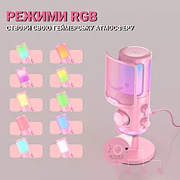 Мікрофон Fifine AM6P Pink - мініатюра 8 Мікрофон Fifine AM6P Pink - мініатюра 8