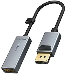 Видеокабель DisplayPort - HDMI v2.0 4k 60hz 0.2m gray (CP20A) Cabletime - фото Видеокабель DisplayPort - HDMI v2.0 4k 60hz 0.2m gray (CP20A) Cabletime