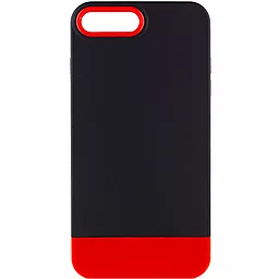Чехол Epik TPU+PC Bichromatic для Apple iPhone 7 plus, iPhone 8 plus (5.5") Black / Red