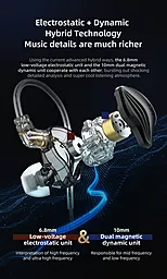 Навушники KZ ZEX Black - мініатюра 12 Навушники KZ ZEX Black - мініатюра 12