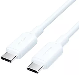 Кабель Vention USB Type-C - Type-C 60w 3a 1мPD cable Blue (TRCSF) - фото Кабель Vention USB Type-C - Type-C 60w 3a 1мPD cable Blue (TRCSF)