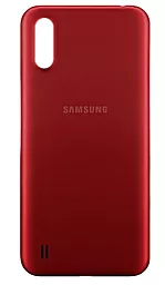 Задняя крышка корпуса Samsung Galaxy A01 A015 Red - фото Задняя крышка корпуса Samsung Galaxy A01 A015 Red
