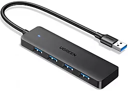 USB хаб Ugreen 4-in-1 black (25851) - фото USB хаб Ugreen 4-in-1 black (25851)