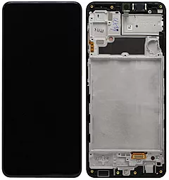 Дисплей Samsung Galaxy A22 A225 с тачскрином и рамкой, оригинал, Black