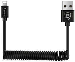 Кабель Baseus Elastic USB-A - Lightning 9w 1.6м cable Black (CALIGHTNG-EL01) - фото Кабель Baseus Elastic USB-A - Lightning 9w 1.6м cable Black (CALIGHTNG-EL01)