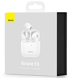 Наушники Baseus Bowie E8 White (NGE8-02) - миниатюра 6 Наушники Baseus Bowie E8 White (NGE8-02) - миниатюра 6