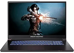 Ноутбук Dream Machines RG2050-17 17.3FHD IPS, Intel i5-12450H, 32GB, F1TB, NVD2050-4, DOS, чорний - фото Ноутбук Dream Machines RG2050-17 17.3FHD IPS, Intel i5-12450H, 32GB, F1TB, NVD2050-4, DOS, чорний