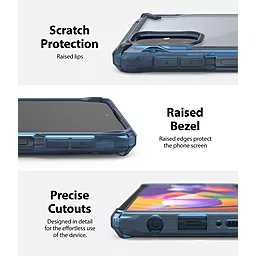 Чехол Ringke Fusion X Samsung M317 Galaxy M31s Space Blue (RCS4836) - миниатюра 2