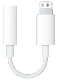 Аудио-переходник Apple Original Lightning to 3.5 mm Headphone Jack Adapter (MMX62ZM/A) - фото Аудио-переходник Apple Original Lightning to 3.5 mm Headphone Jack Adapter (MMX62ZM/A)