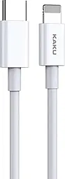 Кабель iKaku KSC-507 Feichong USB Type-C - Lightning 25w 3.2a 1м PD сable White