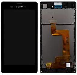 Дисплей Sony Xperia T3 (D5102, D5103, D5106) с тачскрином и рамкой, Black - фото Дисплей Sony Xperia T3 (D5102, D5103, D5106) с тачскрином и рамкой, Black