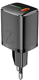Мережевий зарядний пристрій з швидкою зарядкою Grand-X 20w PD/QC4.0 fast charger black (CH-790)